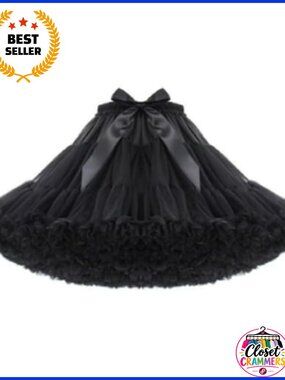 Women's Tutu Tulle Skirt Layered Petticoat Ballet Party Princess Underskirt